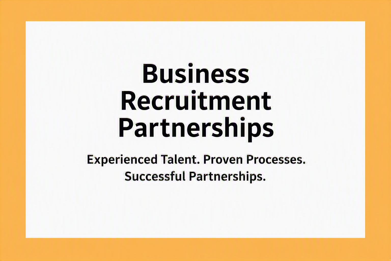 Business Recruitment
